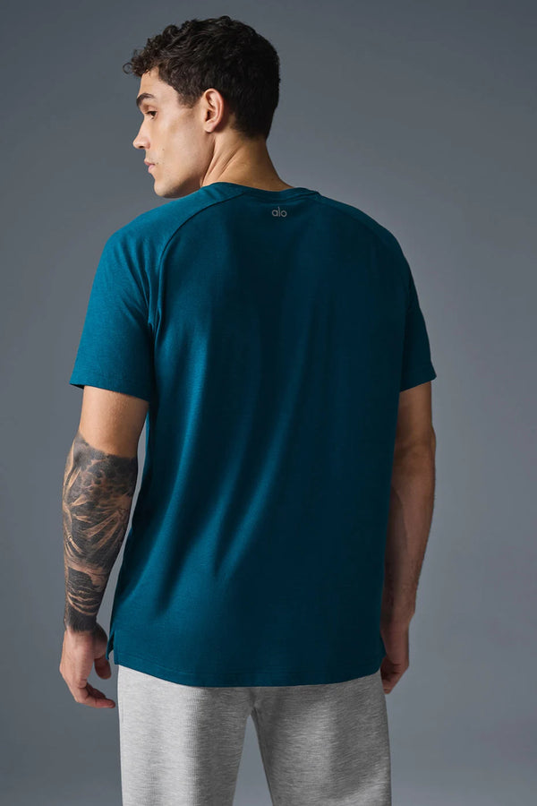 Crew Neck Tee Blue